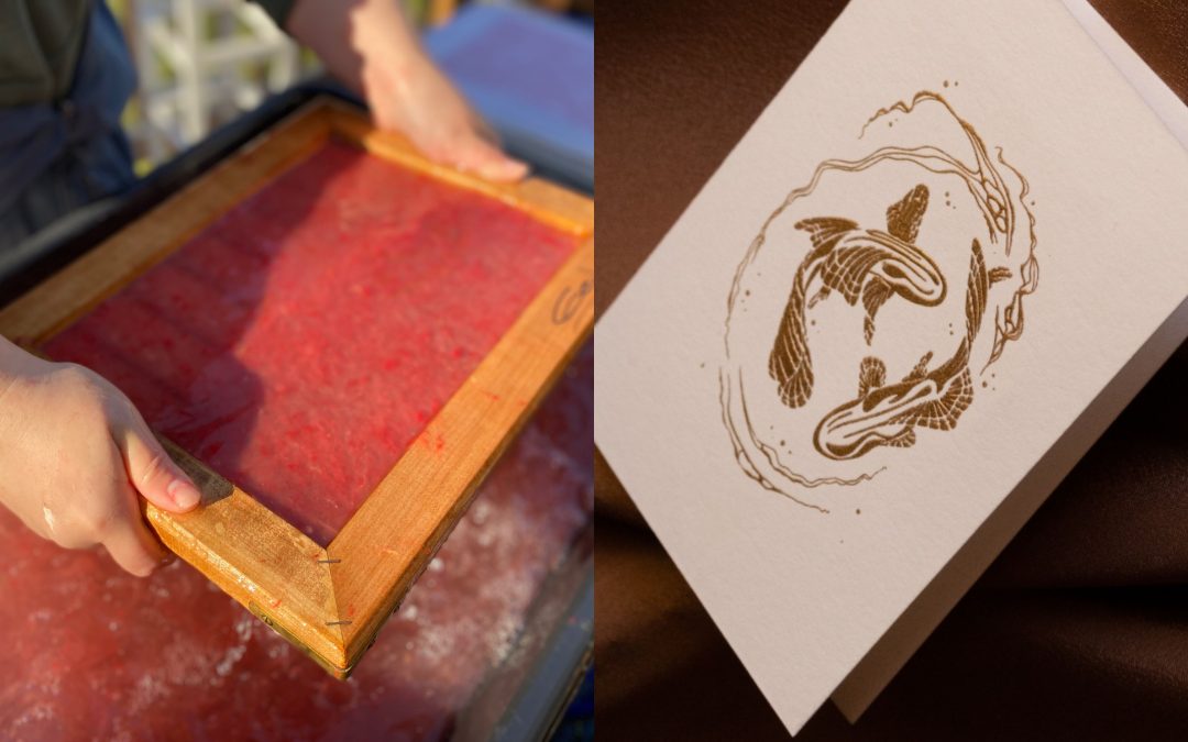 From Pulp to Perfection – Papermaking plus Letterpress double Workshop at Decree Company