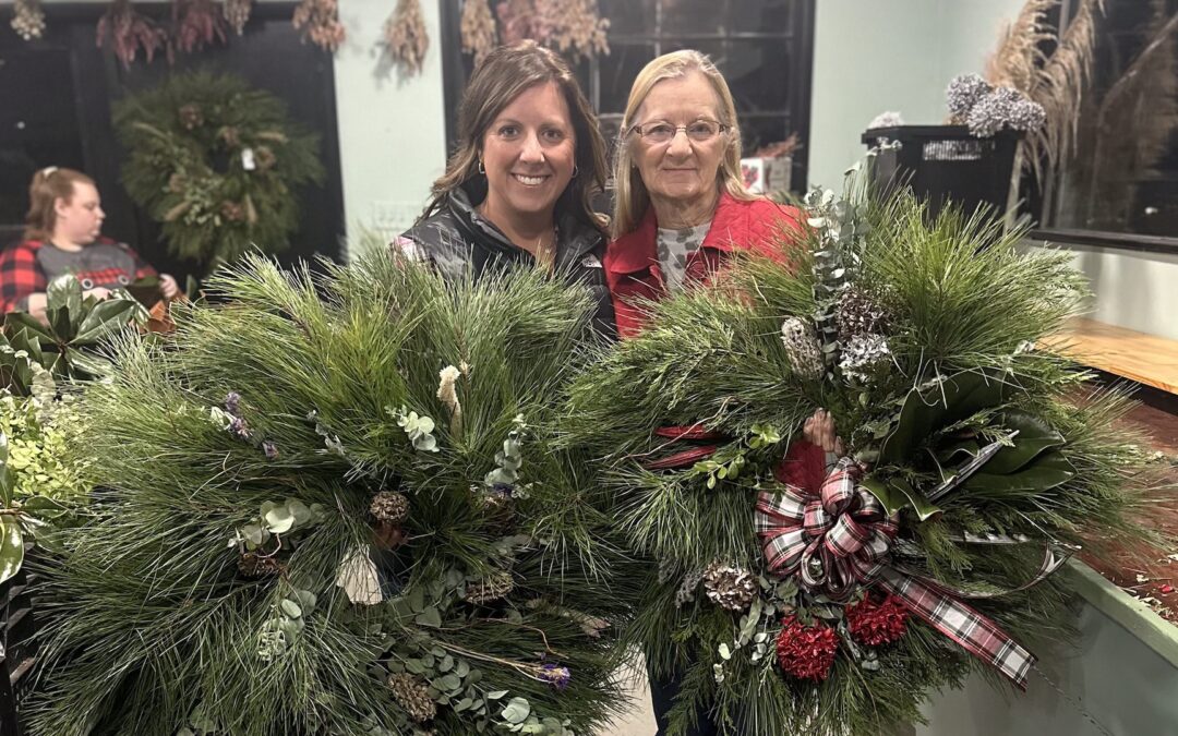 Holiday Wreath Making at Wrenn’s Farm