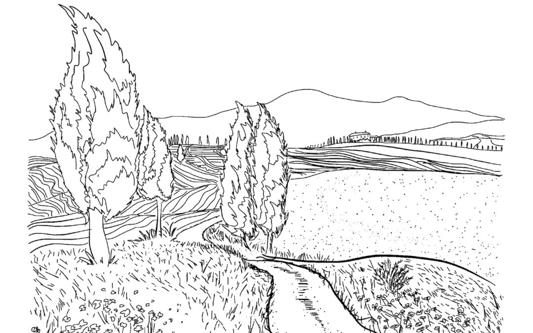 Wine & Travel-Inspired Watercolor Class